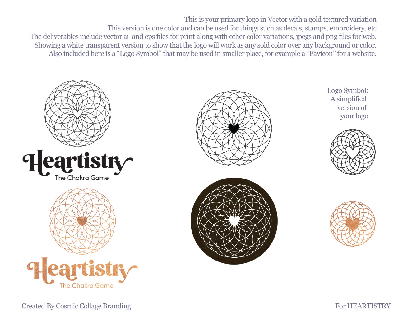 Heartistry vector logo