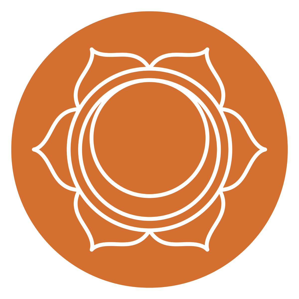 Sacral chakra symbol