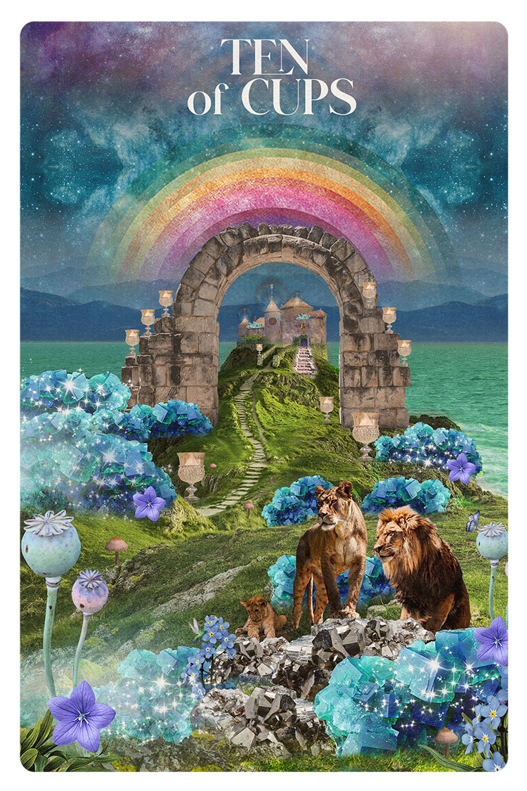 Ten of Cups Tarot Card