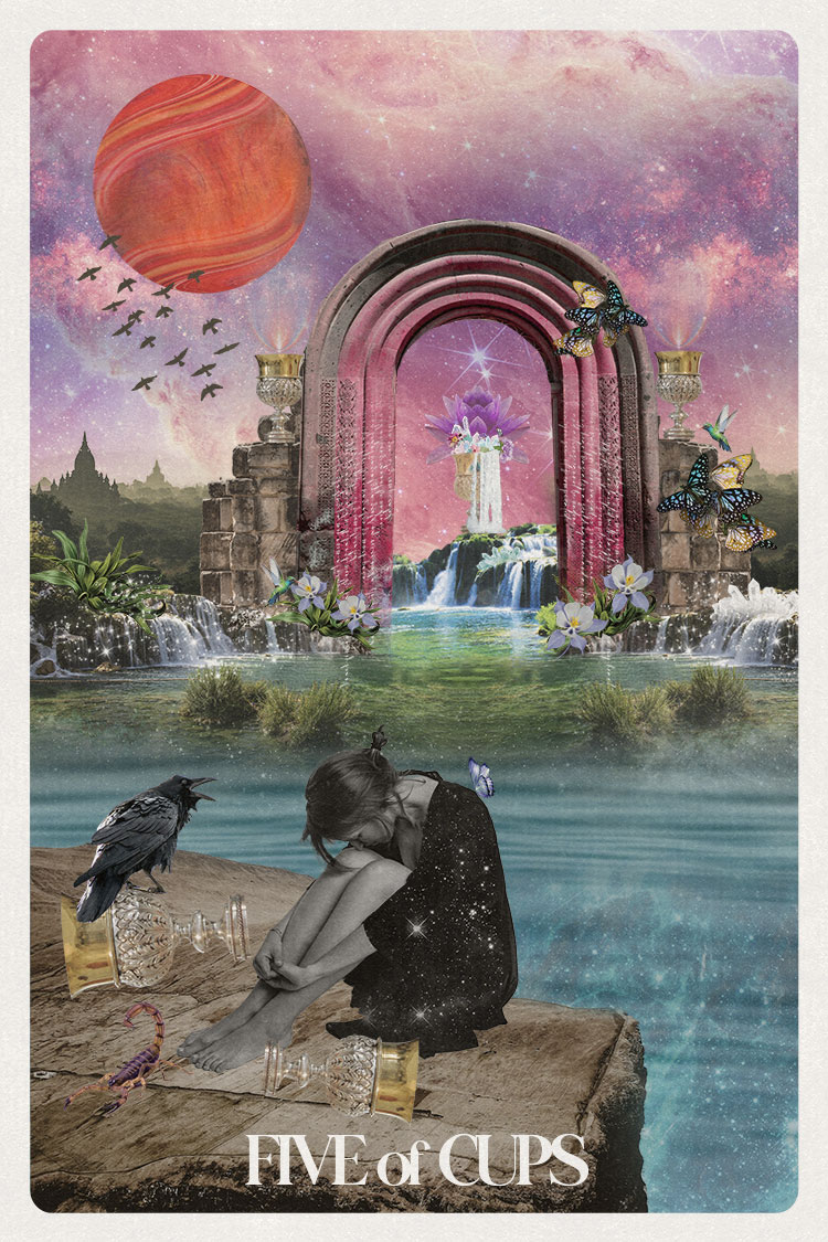 Five of Cups Tarot Card